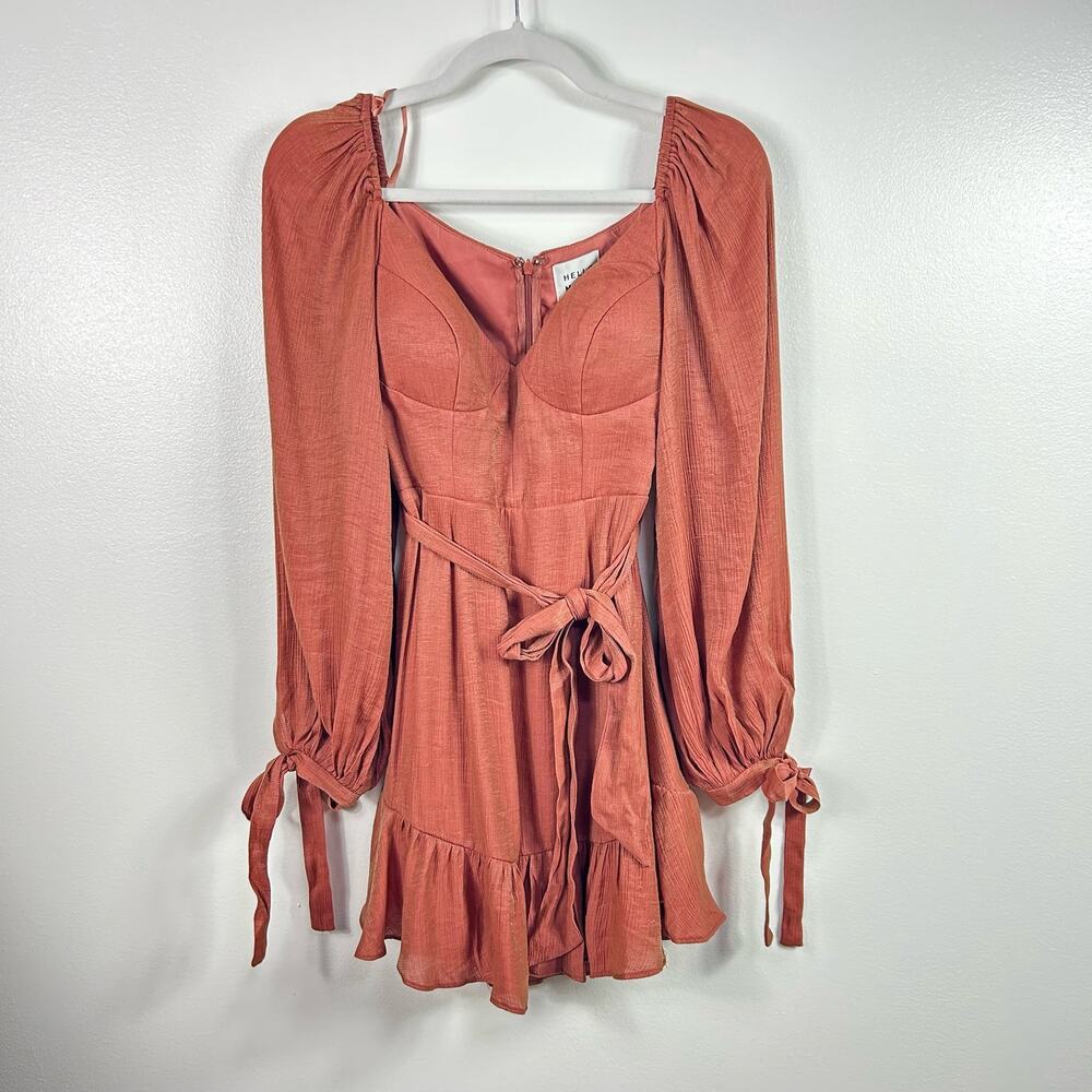Hello Molly A Letter To Me Dress Antique Rose Mauve Size XS
